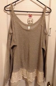 Cold shoulder top
